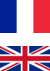 French and UK flags